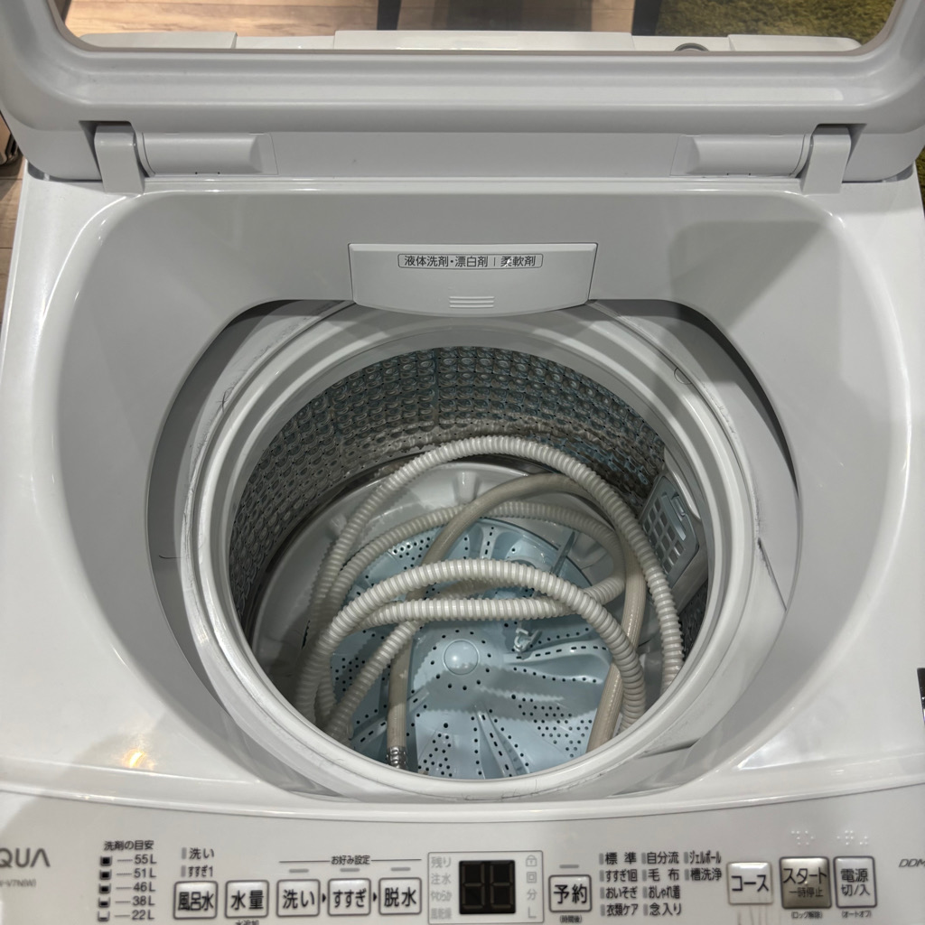 洗濯機アクア　⑦