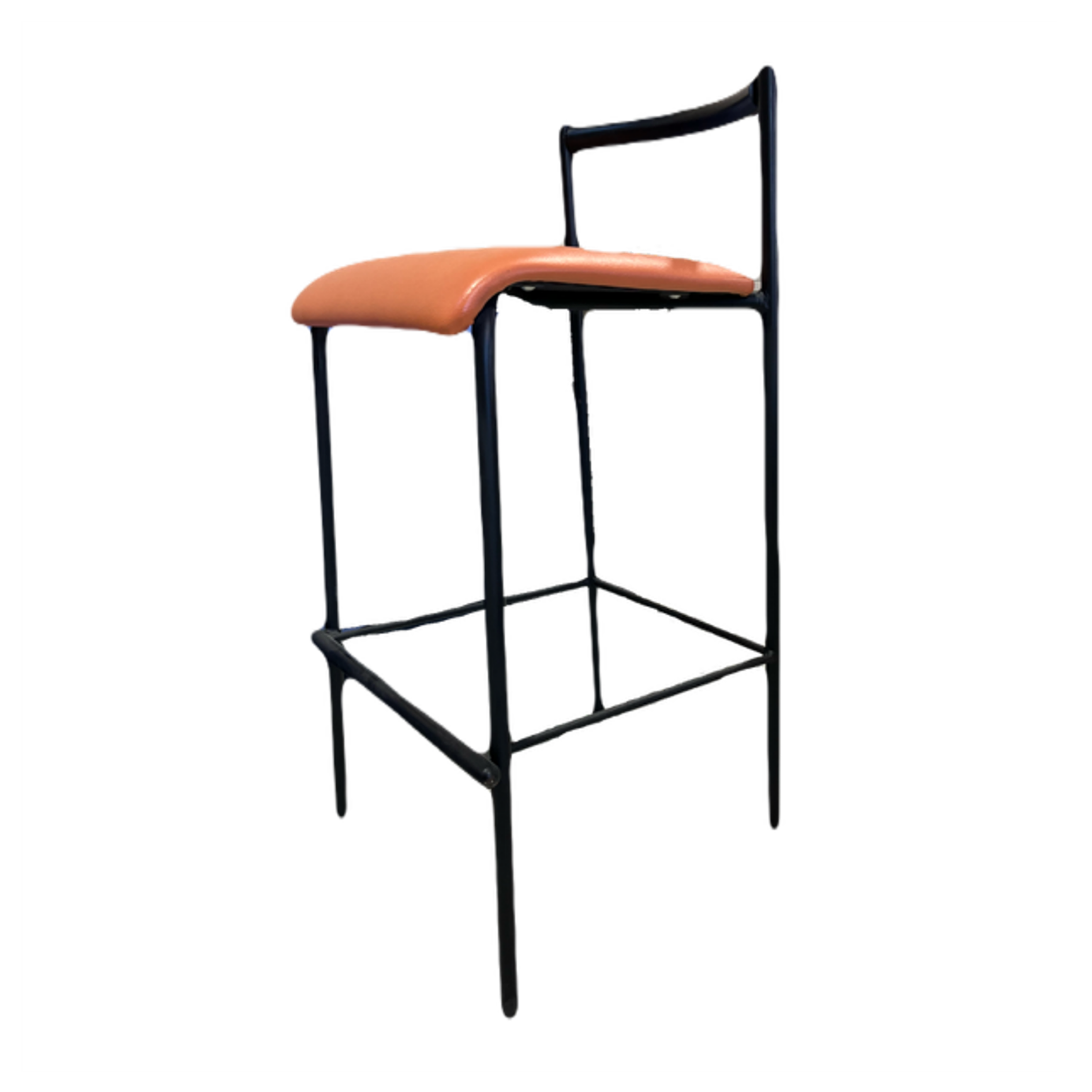 【秋のセール】中古クレス ハイチェア オレンジ4脚セットで20%OFF