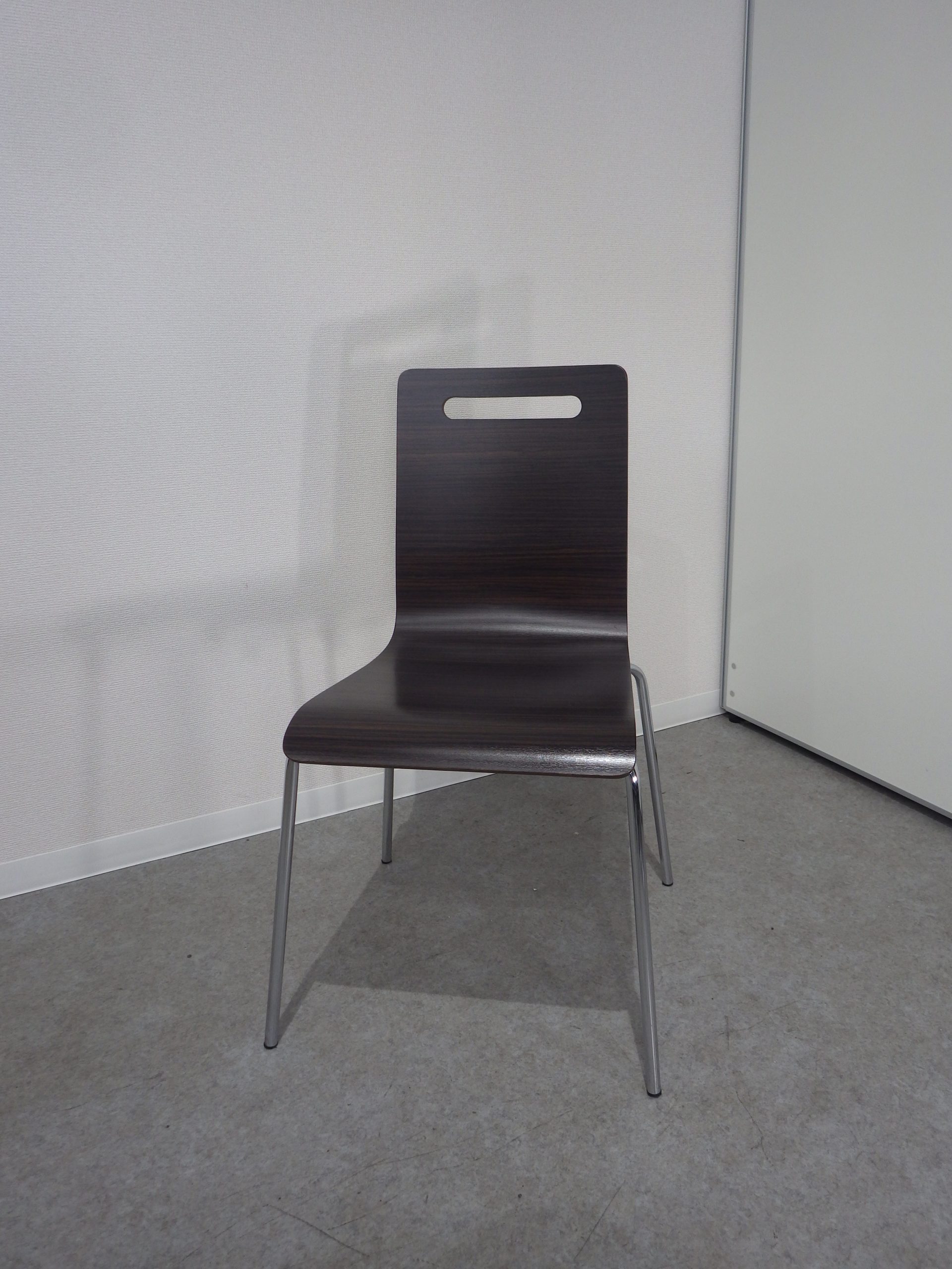 ダイニングチェア スタッキングウェンゲ2