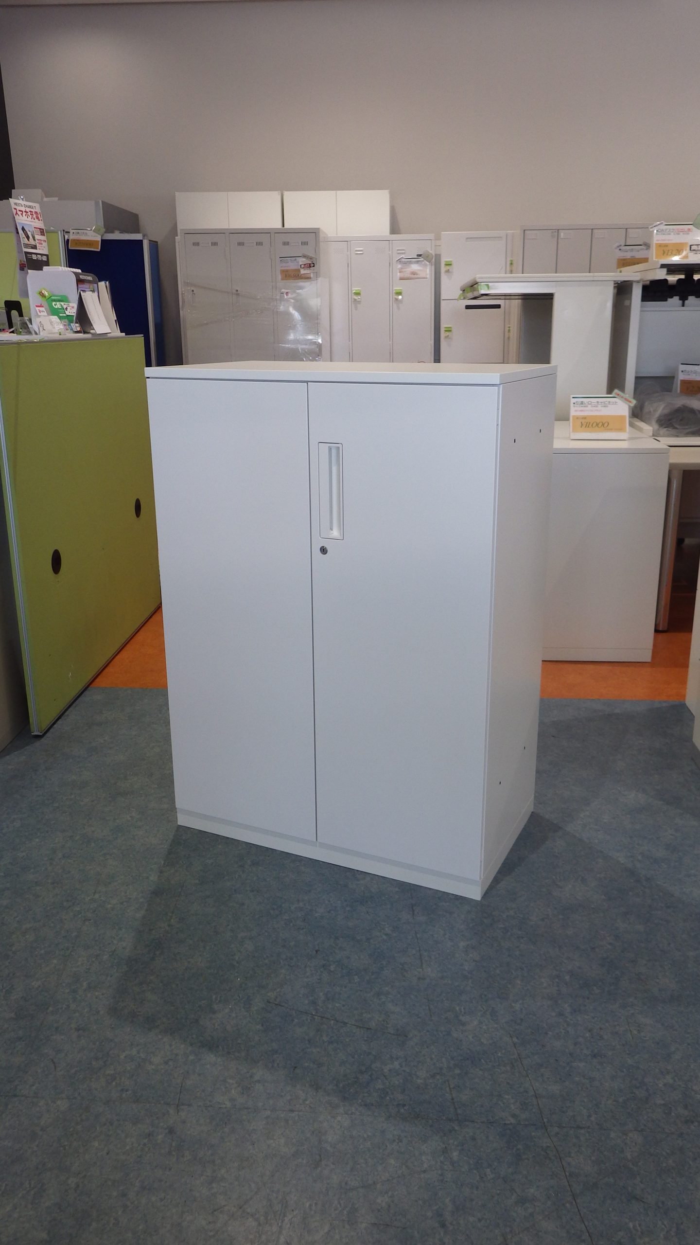 キャビネット両開W800下置(天板)エディア8