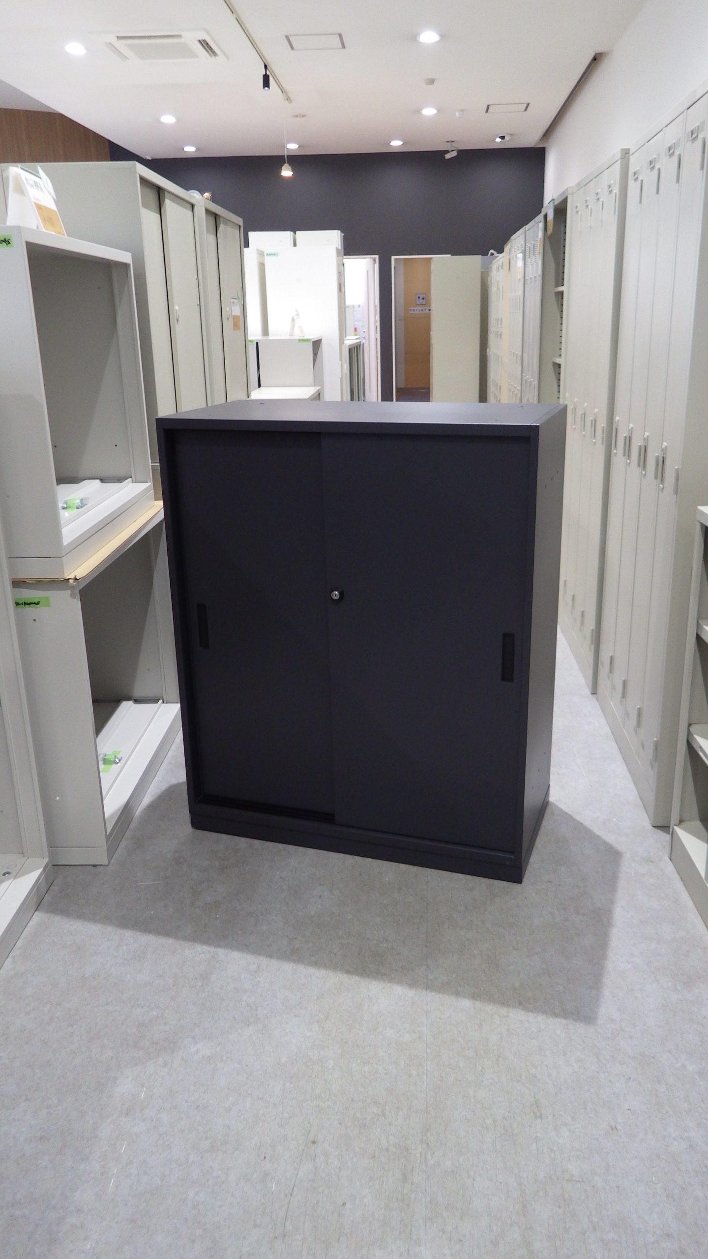 引違書庫 H1050 ブラック8