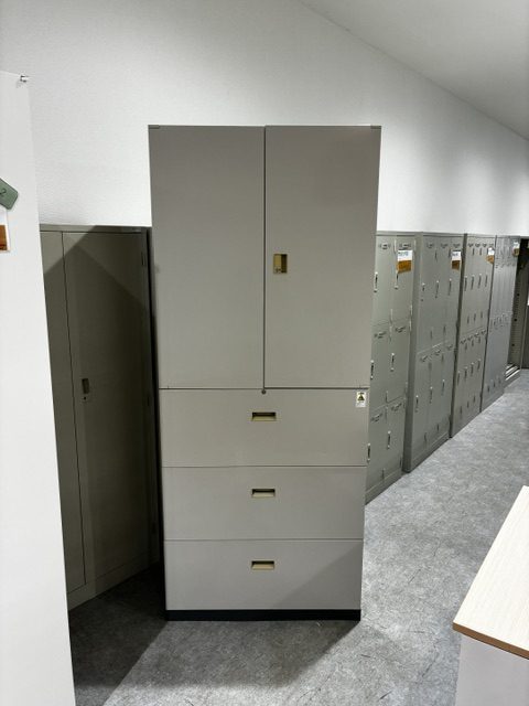 書庫上段両開き下段ラテラル3段 コクヨ8