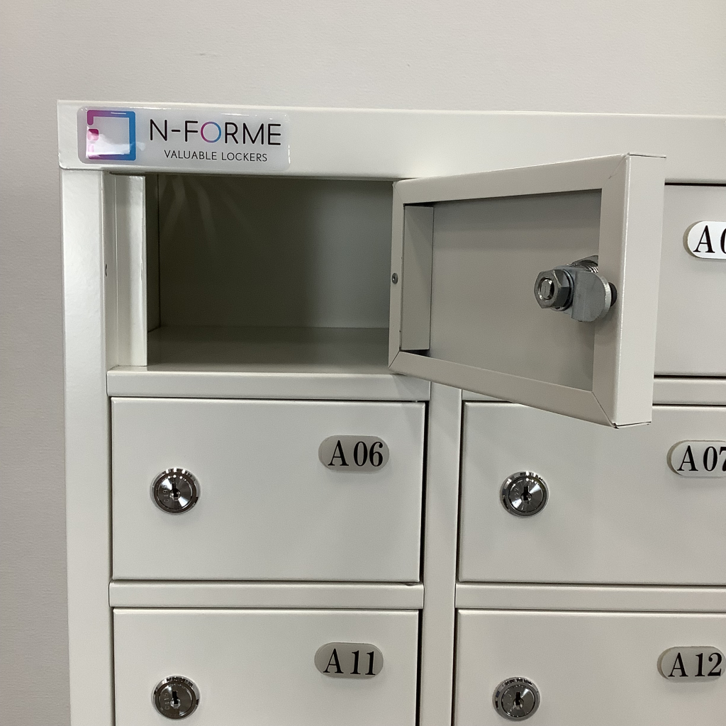 携帯電話ロッカー(5列12段・シリンダー錠4