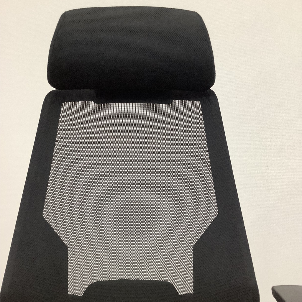 OAチェア(肘・ヘッドレスト付・座グリーン)7