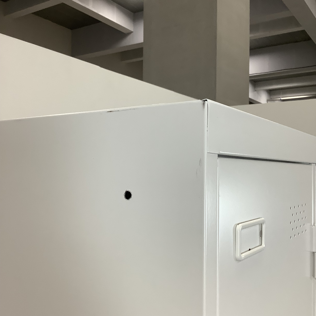 ロッカー6人用ダイヤル錠コクヨ ホワイト7