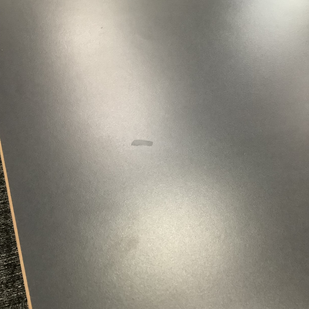 OAデスク天板木目ブラウンW1200 プラス5