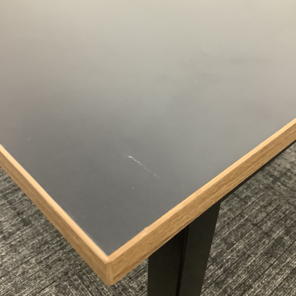 OAデスク天板木目ブラウンW1200 プラス6