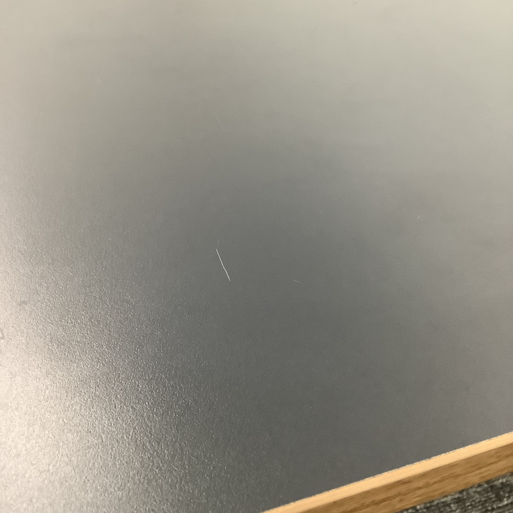 OAデスク天板木目ブラウンW1200 プラス7