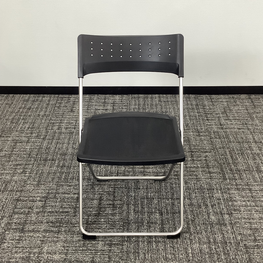 ミーティングチェア折畳 ブラック バンタシリーズ2