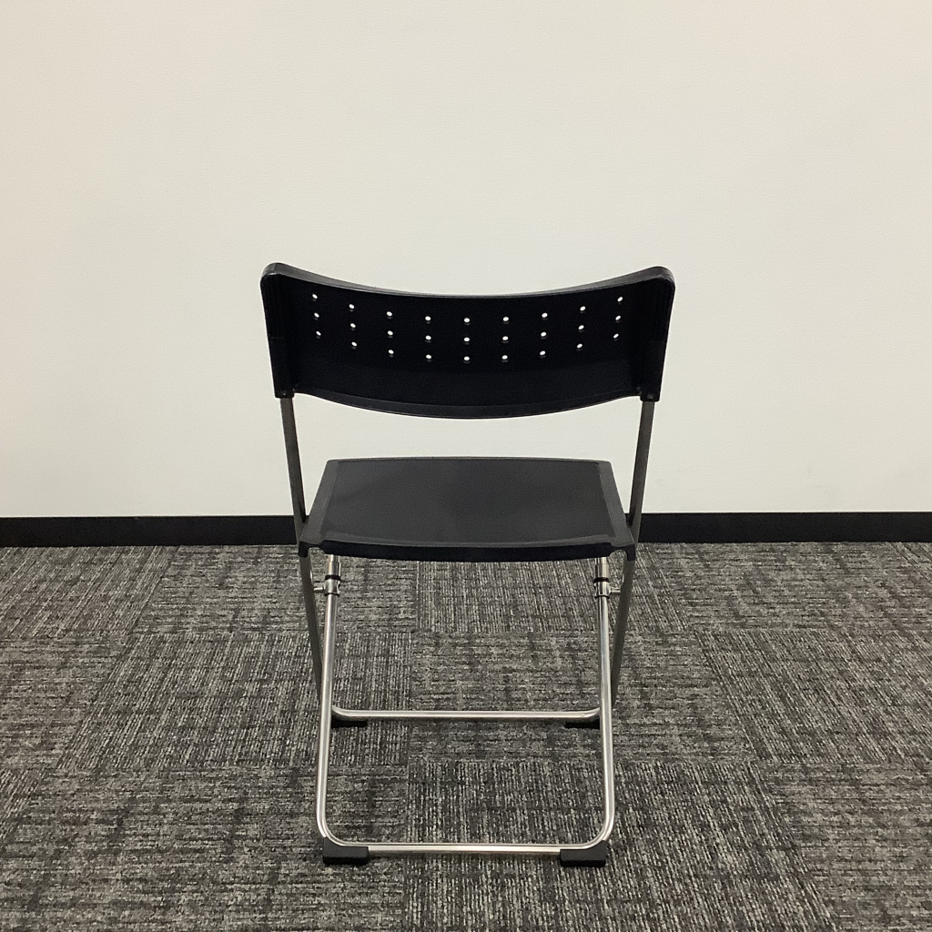 ミーティングチェア折畳 ブラック バンタシリーズ5