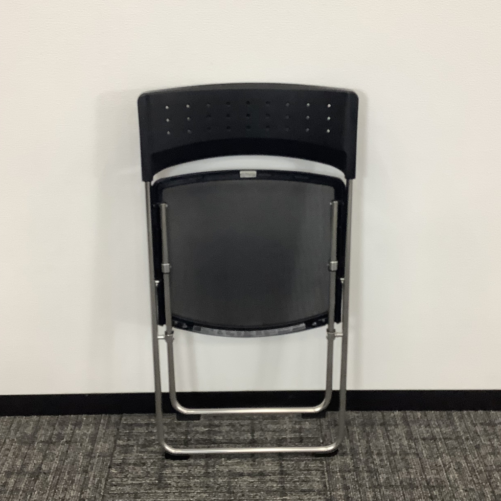 ミーティングチェア折畳 ブラック バンタシリーズ6