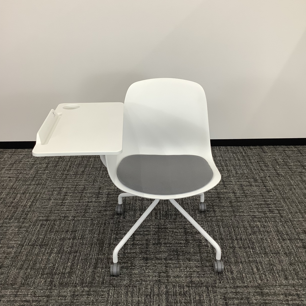 ミーティングチェア肘付コクヨオールインワングレー7