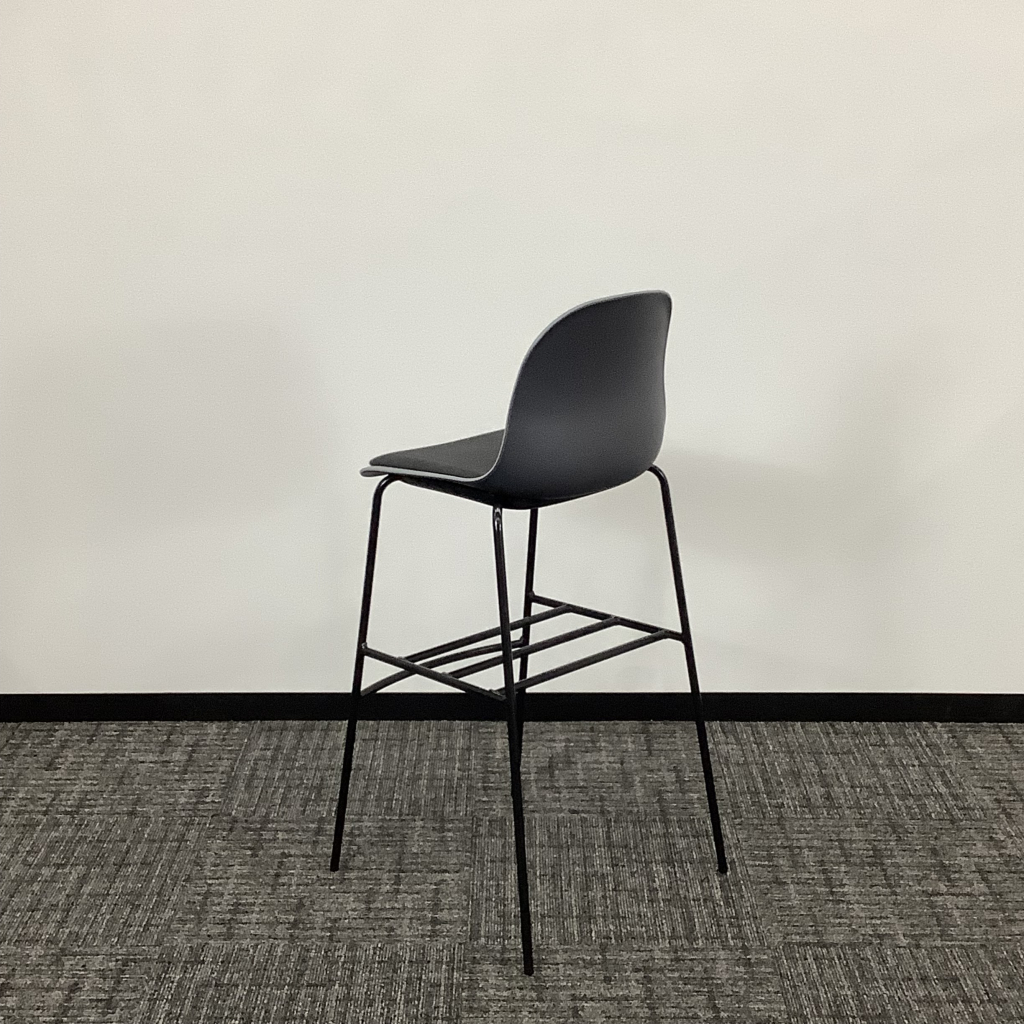 ハイチェア グレー・脚ブラック5