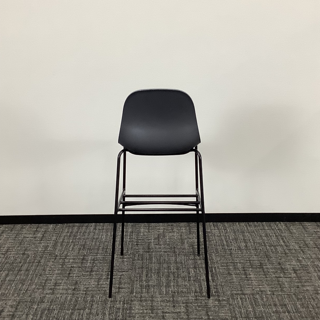 ハイチェア グレー・脚ブラック6