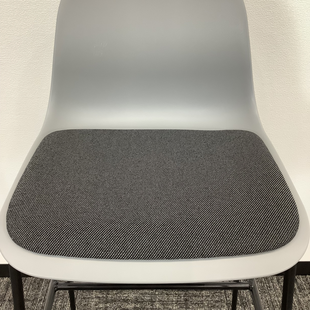 ハイチェア グレー・脚ブラック8