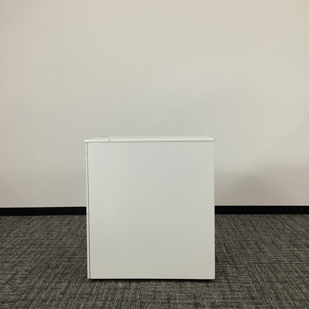 ワゴンオカムラ3段ホワイト4