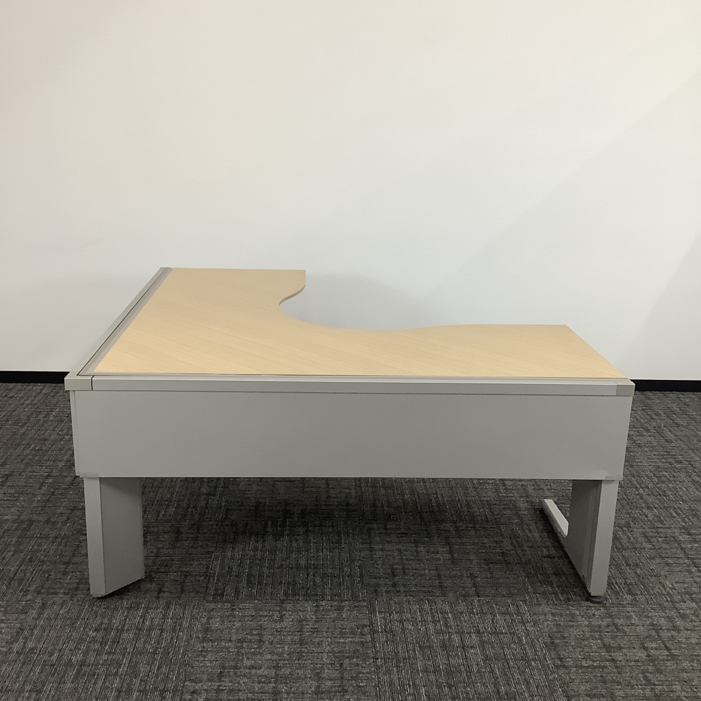 デスク L字タイプW1600 イトーキ C品2