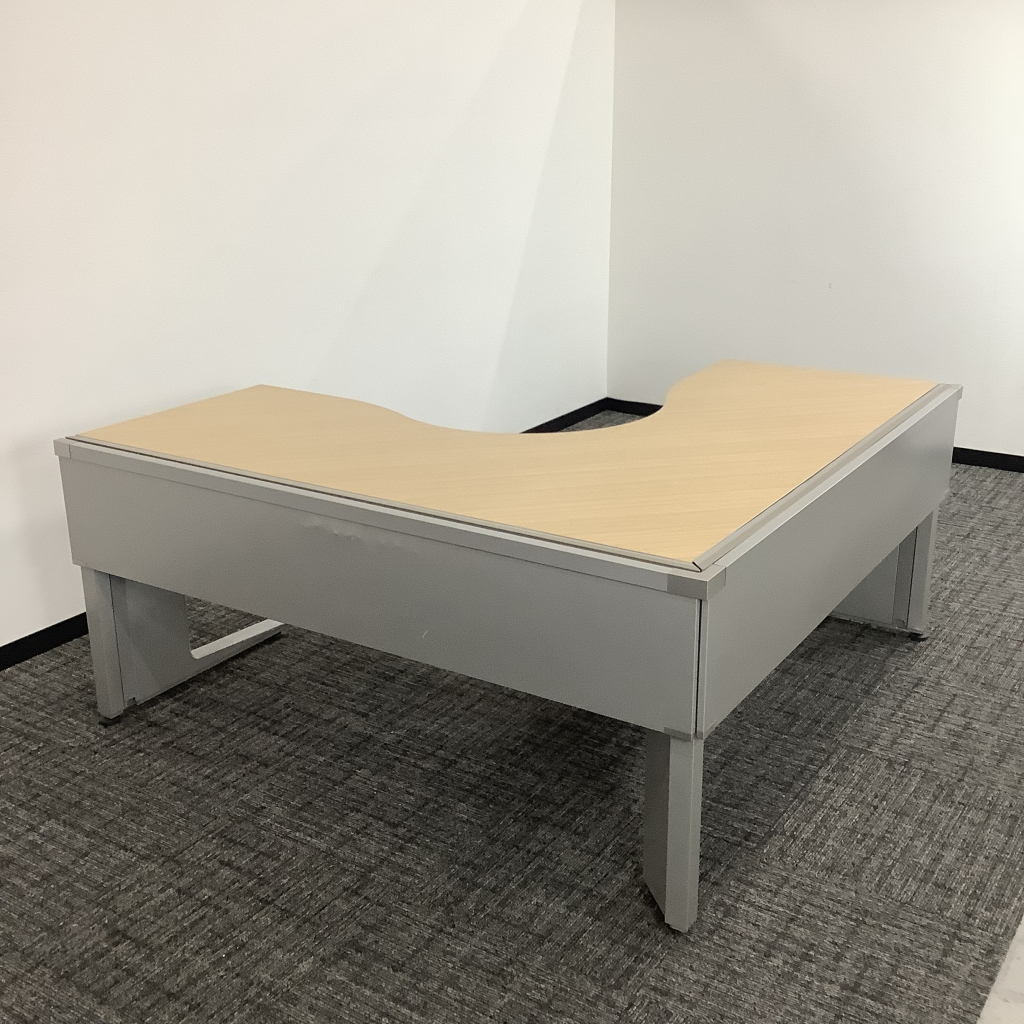 デスク L字タイプW1600 イトーキ C品3