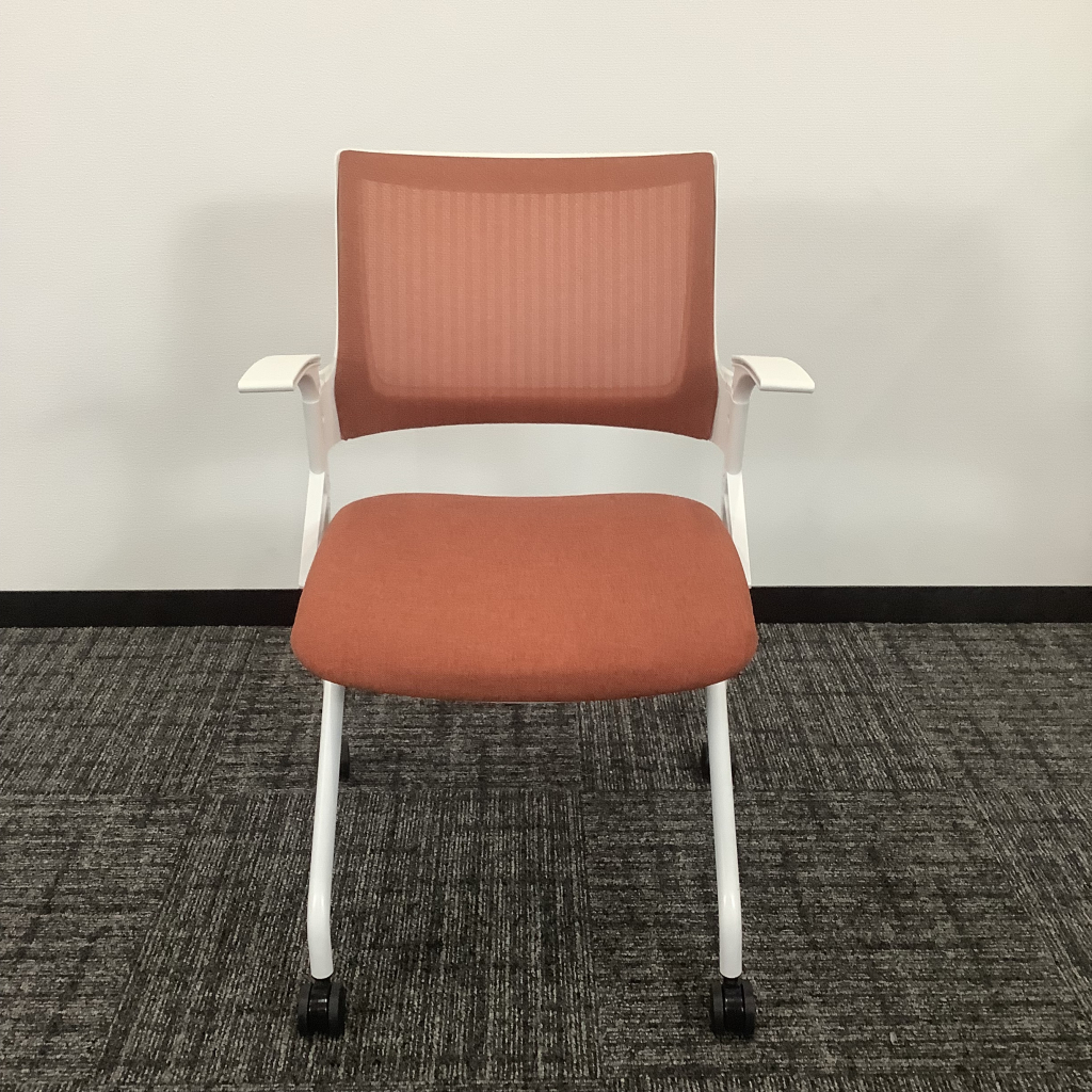 ミーティングチェア オレンジ2