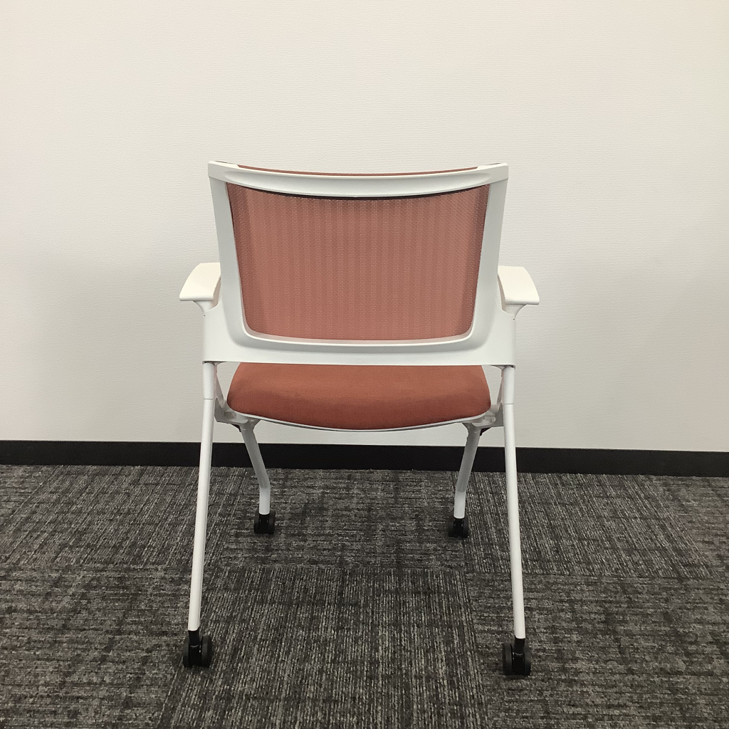 ミーティングチェア オレンジ6