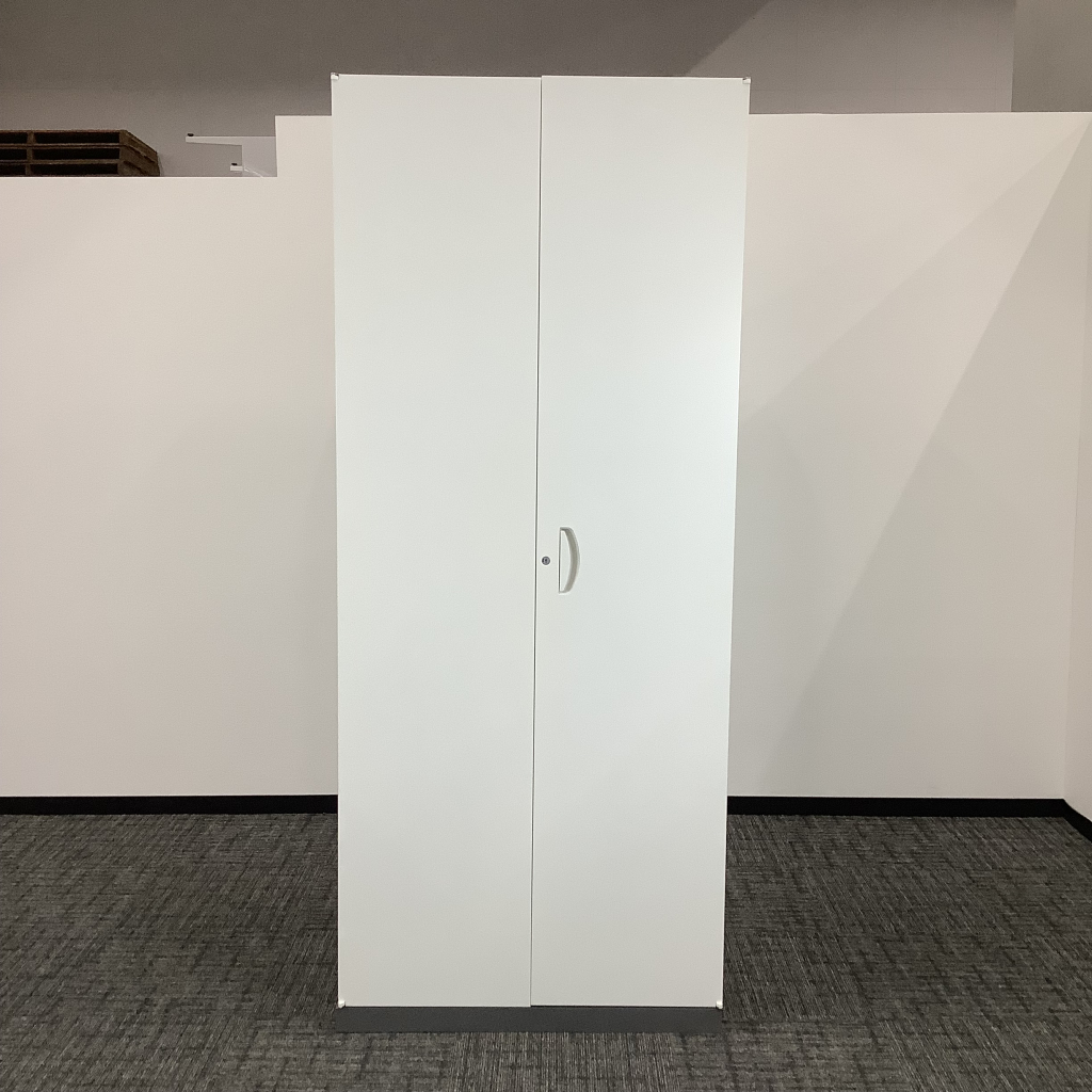 ハイキャビネット(両開)H2160 ホワイト2