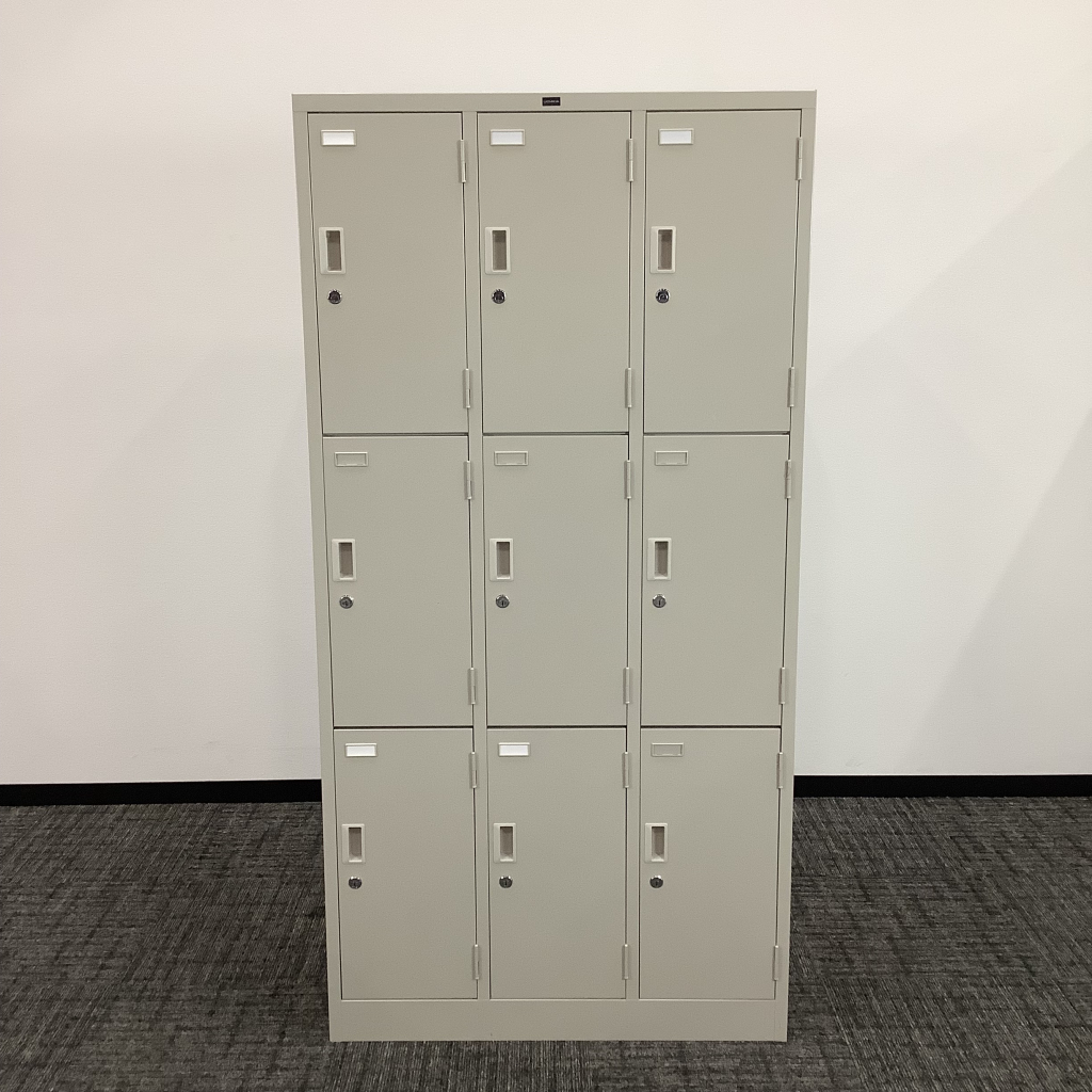 ロッカー9人用シリンダー錠タイプ2