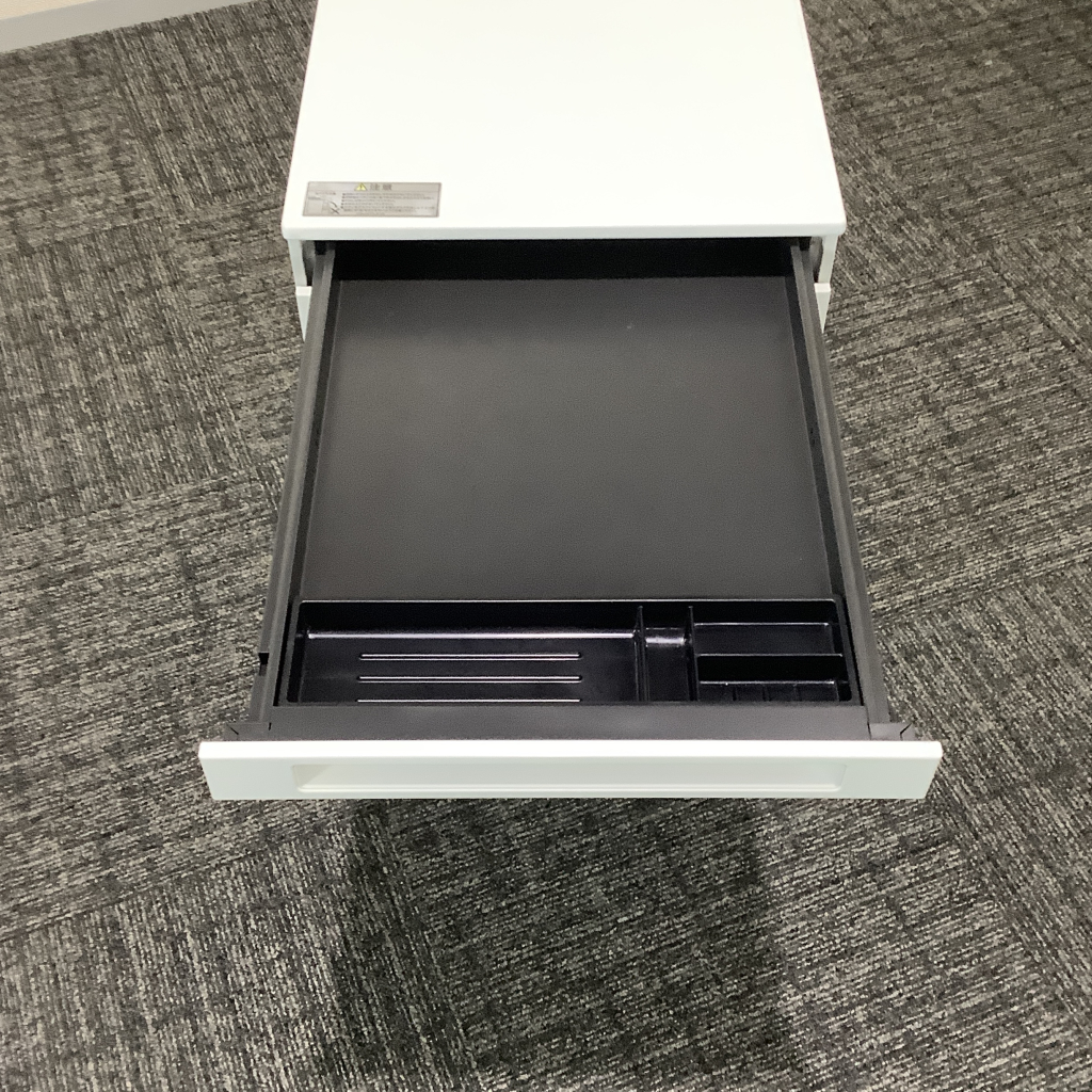 インワゴン3段 ホワイト H6508