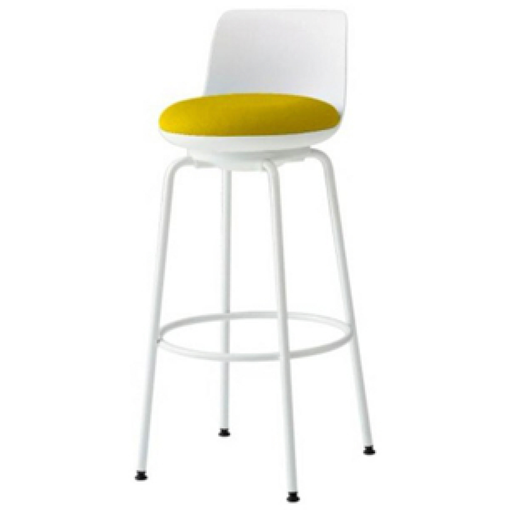 ハイチェア背付4本脚1