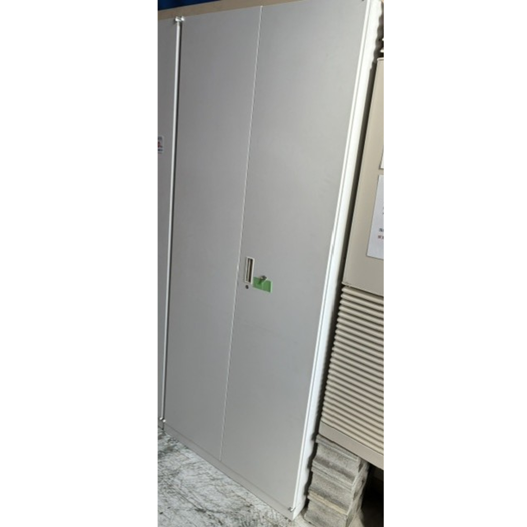 両開書庫 H2160 ホワイト ウチダ1