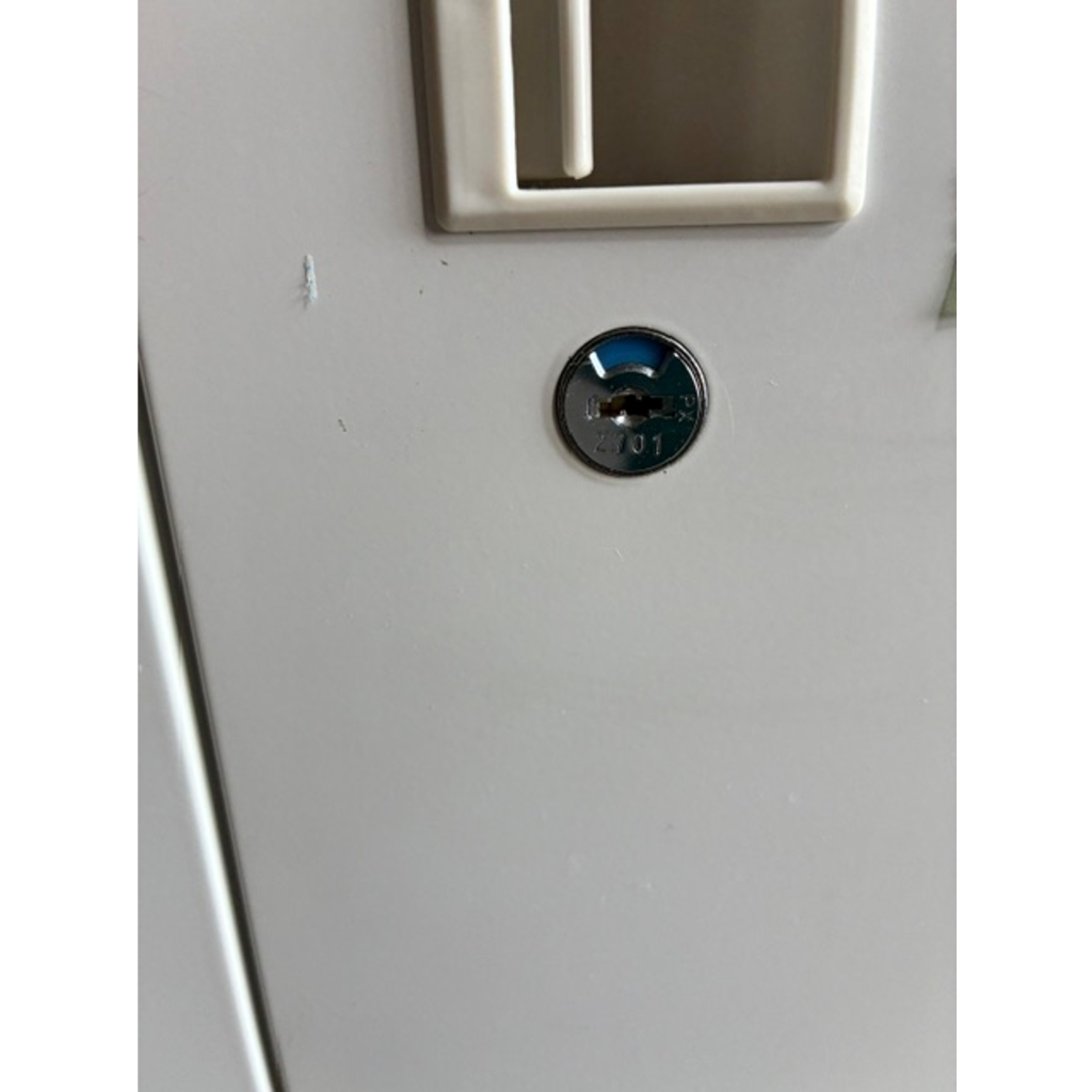 両開書庫 H2160 ホワイト  ウチダ3