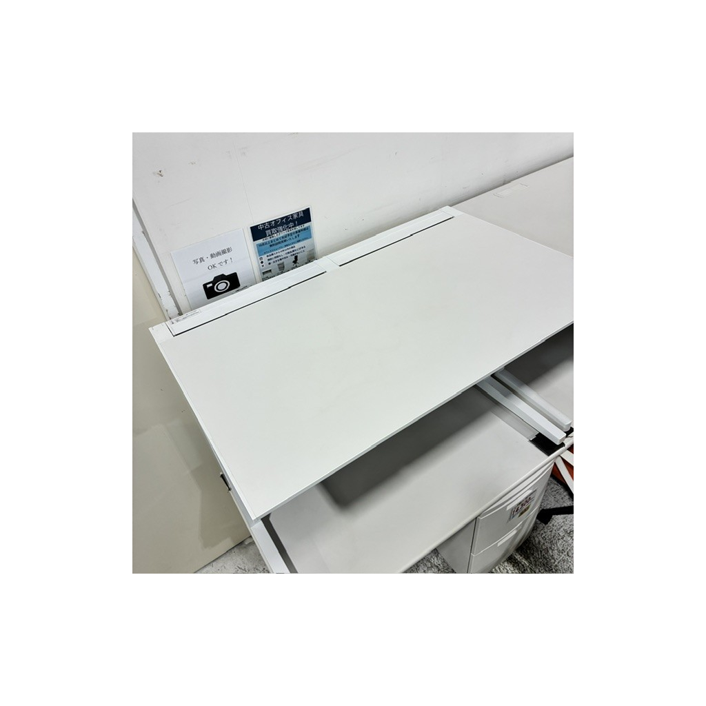 平デスクコクヨW1000ホワイト3