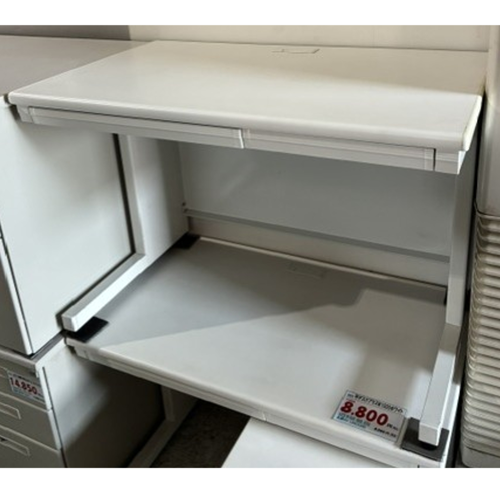 平デスクプラスW1000ホワイト1