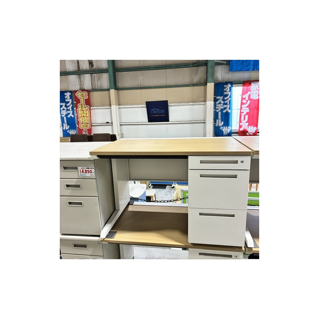 片袖机イトーキW1100木目1