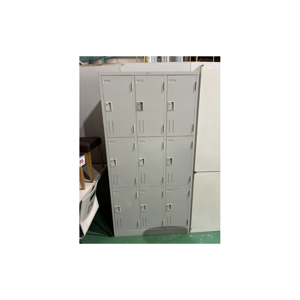 ロッカー9人用ニューグレー2
