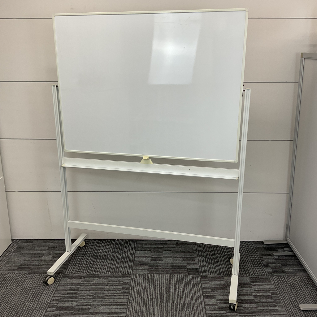 ホワイトボードキャスター付き12001