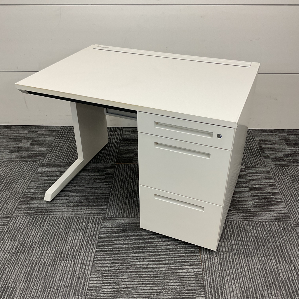 片袖デスクイトーキ CRZ ホワイト1