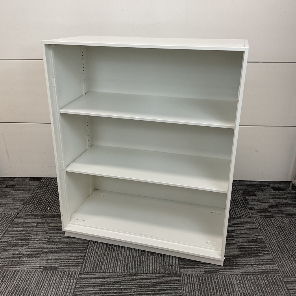 オープン書庫ホワイト H10401