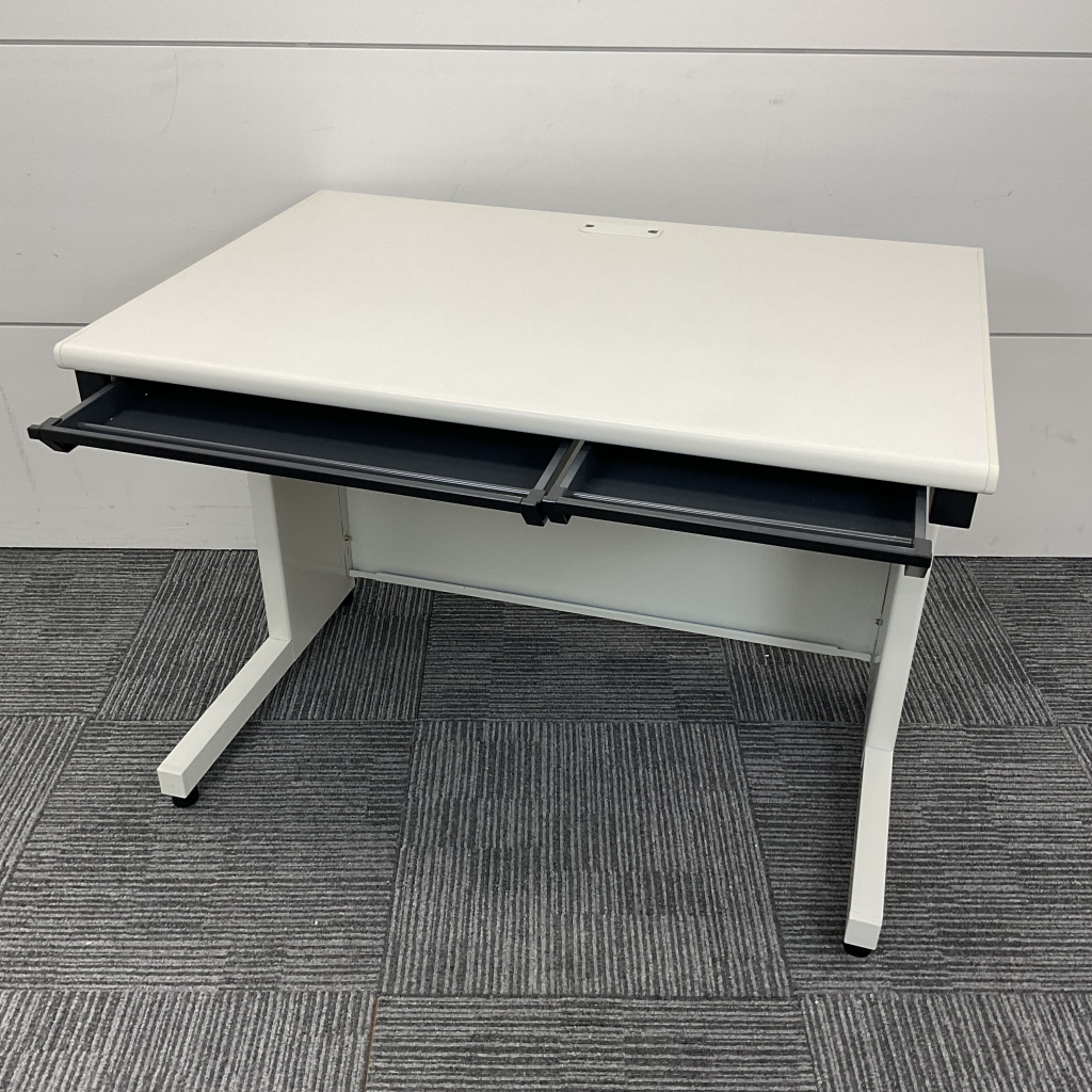 平デスクプラスホワイト W10002