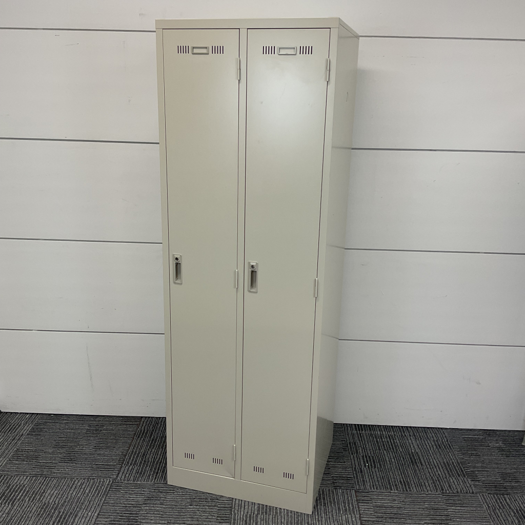 ロッカー2人用生興ニューグレー1