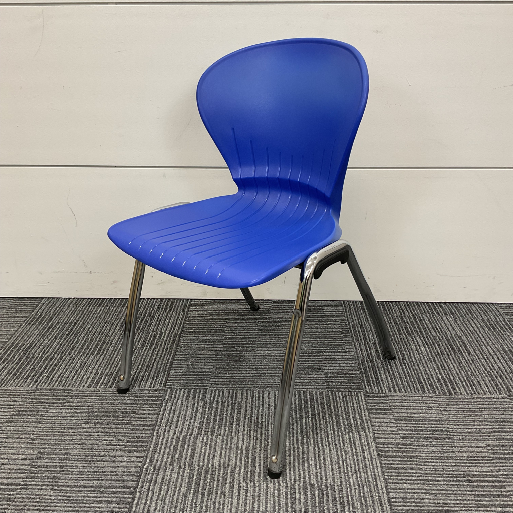 ミーティングチェア  ブルー1