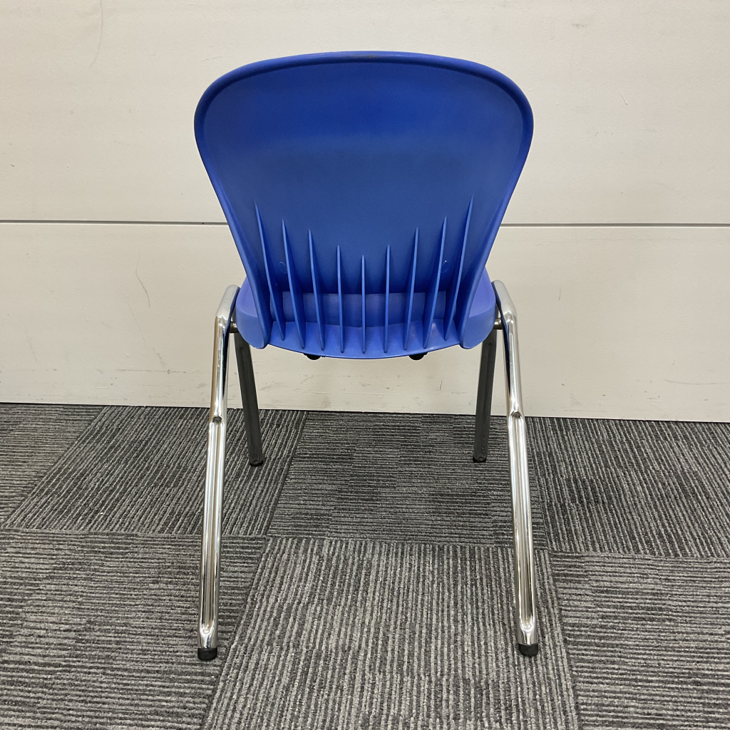 ミーティングチェア ブルー3