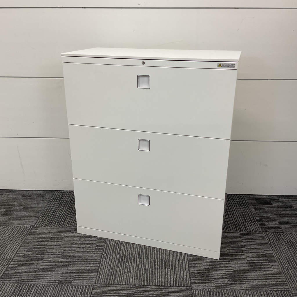 ラテラル書庫 3段 オカムラ レイクライン1