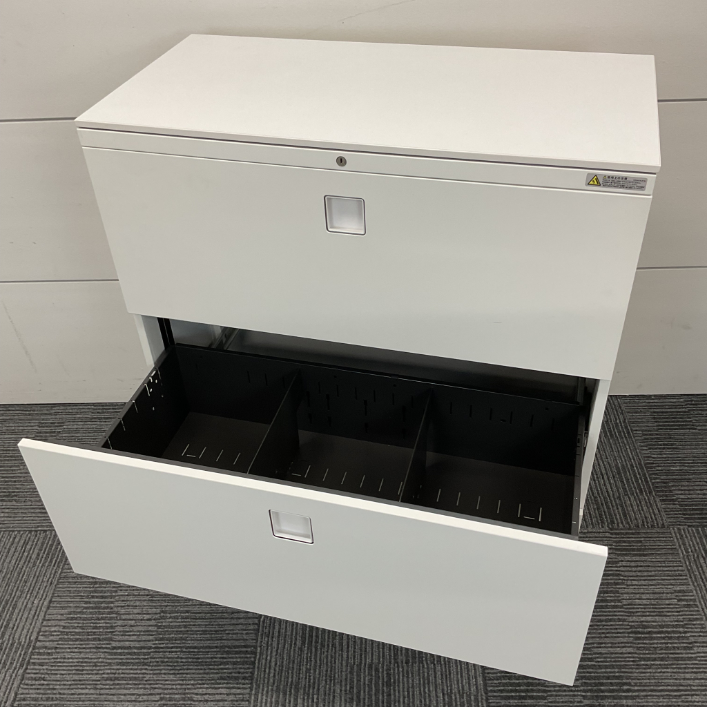 ラテラル書庫 3段 オカムラ レイクライン2