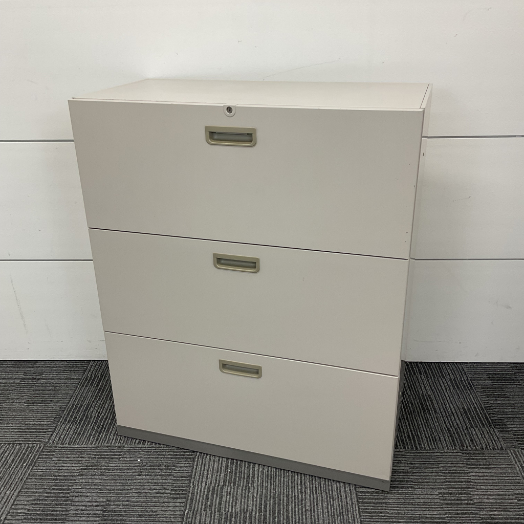 ラテラル書庫3段 ニューグレーイナバ1