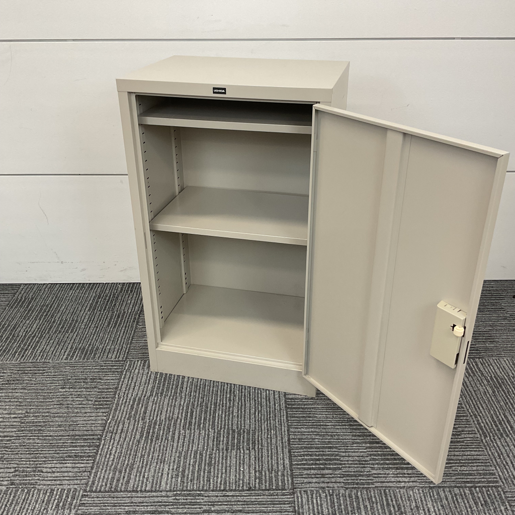 片開き書庫  ニューグレー2