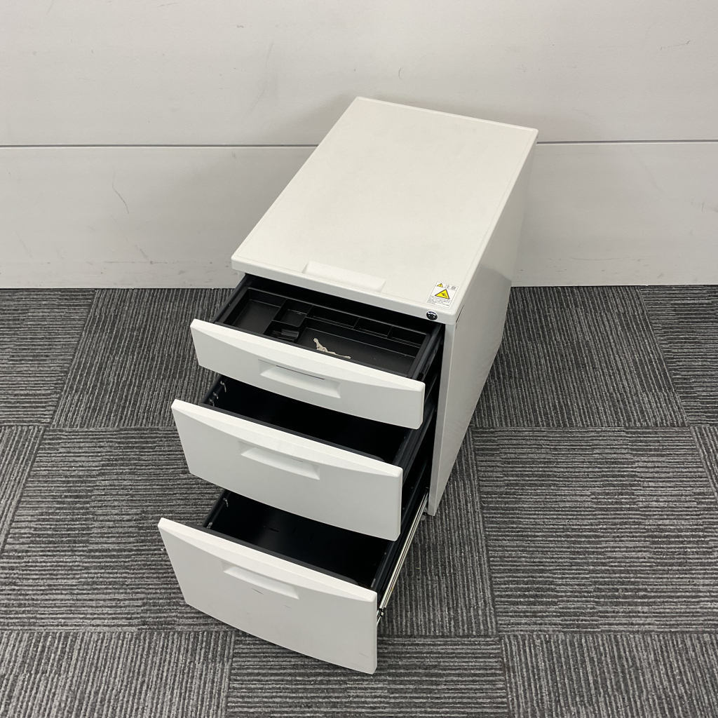 インワゴン3段イトーキ CZ ホワイト H6202