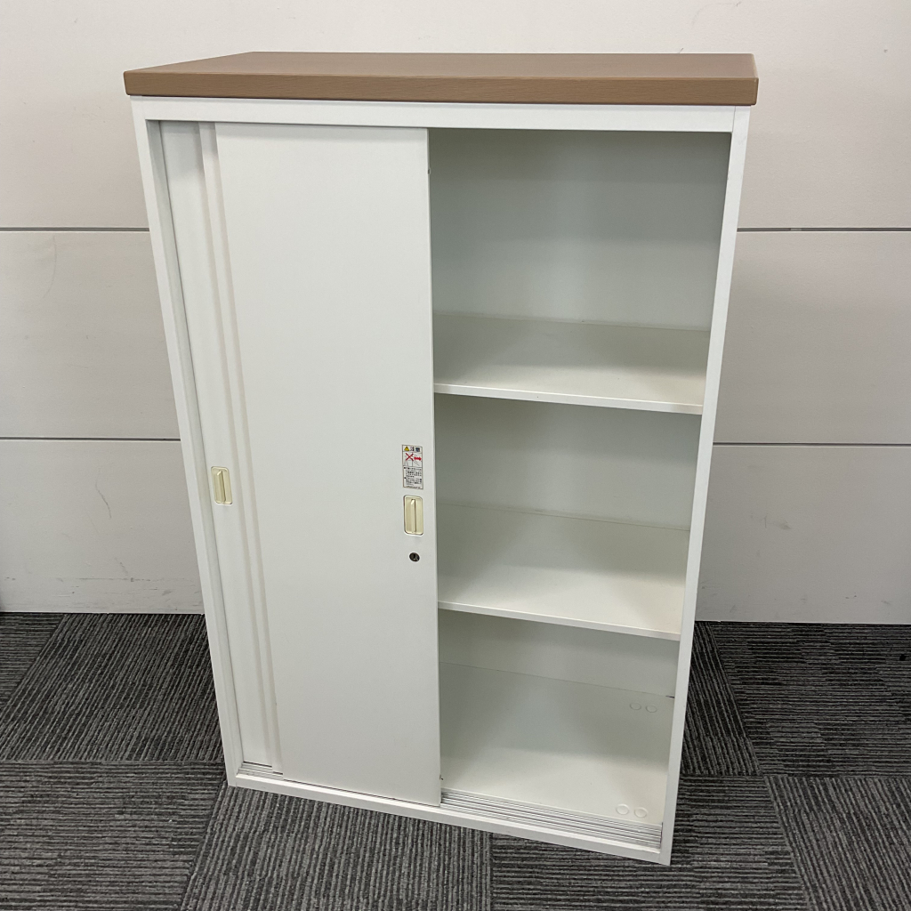 引違書庫 3枚扉天板有オカムラ2