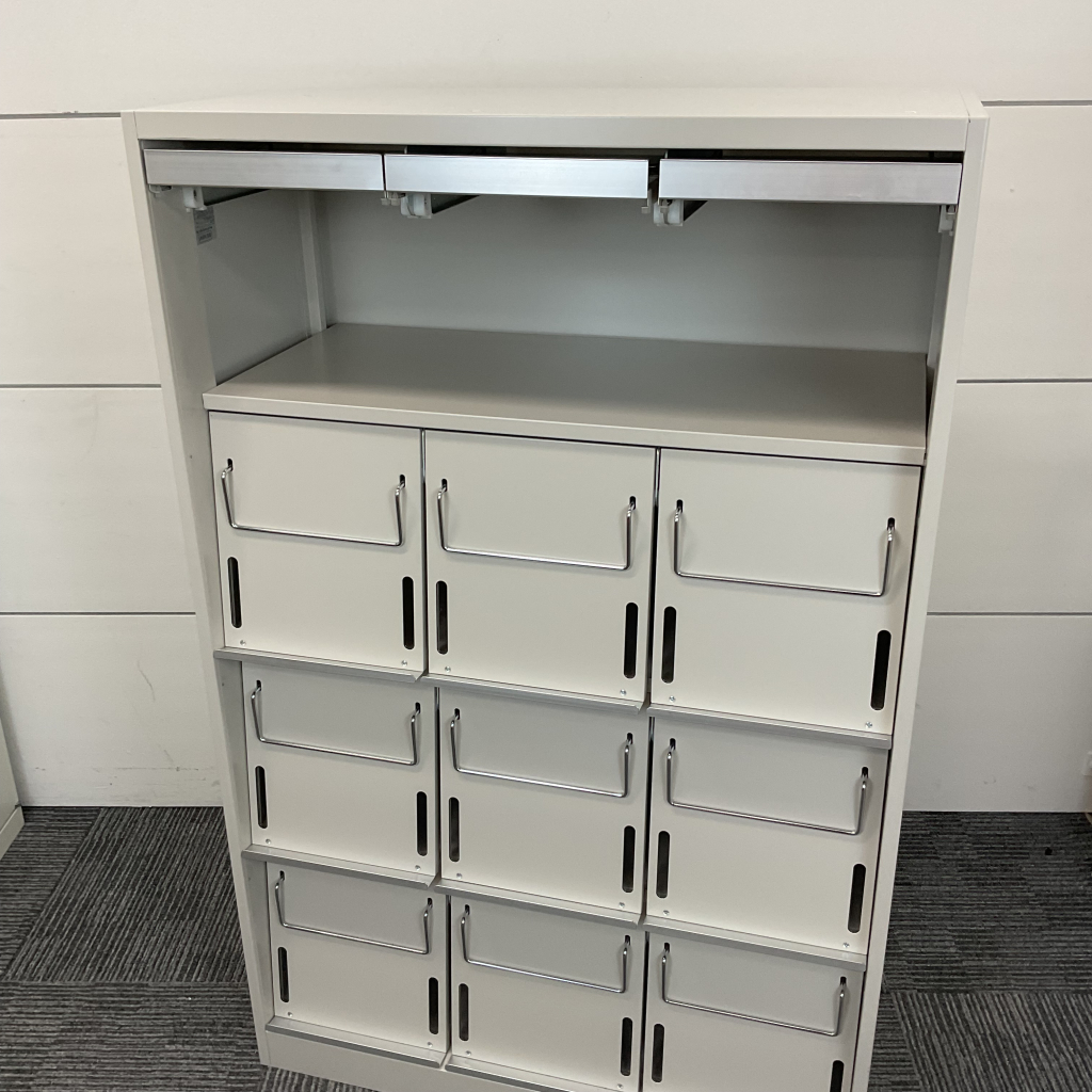 マガジンラック オカムラ ニューグレー3