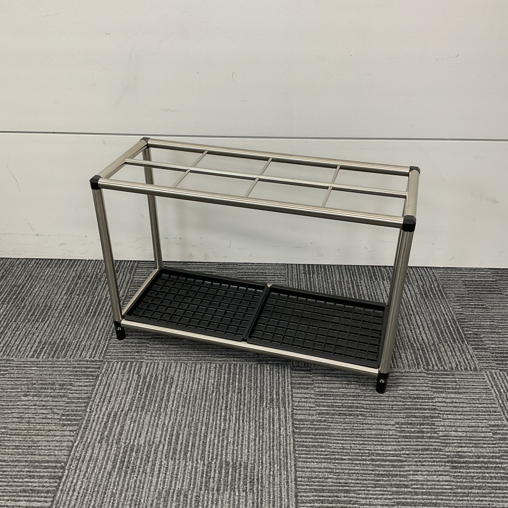 傘立シルバー 8口 オカムラ1