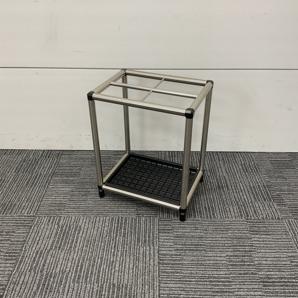 傘立シルバー 4口 オカムラ1